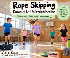 Vorschau - Unterrichtsreihen - Rope Skipping – Mein Sprung, mein Level! | Komplette Unterrichtsreihe 3.–6. Klasse - Seite 1