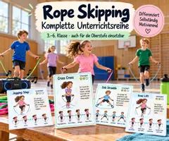 Vorschau - Unterrichtsreihen - Rope Skipping – Mein Sprung, mein Level! | Komplette Unterrichtsreihe 3.–6. Klasse - Seite 2