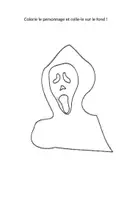 Aperçu - Matériel pour travaux manuels / dessin - Le Cri d'Edvard Munch – projet d'arts plastiques pour Halloween - Page 3