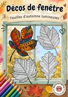 Aperçu - Matériel pour travaux manuels / dessin - Fenêtre d'automne avec feuilles lumineuses - Page de couverture