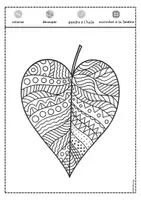 Aperçu - Matériel pour travaux manuels / dessin - Fenêtre d'automne avec feuilles lumineuses - Page 3