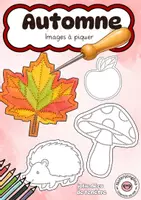 Aperçu - Matériel pour travaux manuels / dessin - Images à piquer automne – décos de fenêtre d'automne - Page de couverture