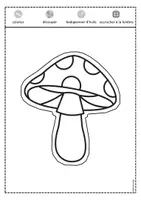 Aperçu - Matériel pour travaux manuels / dessin - Décos de fenêtre d'automne – coloriages d'automne - Page 1