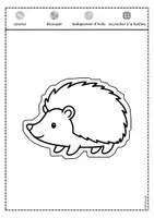 Aperçu - Matériel pour travaux manuels / dessin - Décos de fenêtre d'automne – coloriages d'automne - Page 3