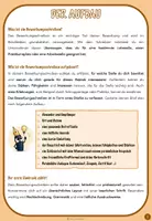 Vorschau - Arbeitsblätter - Bewerbungsschreiben Arbeitsheft - Seite 1