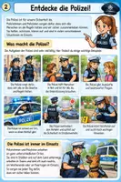 Vorschau - Mal- und Bastelvorlagen - Materialpaket - Polizei | Lernheft & Malbuch – Berufe kennenlernen - Seite 2