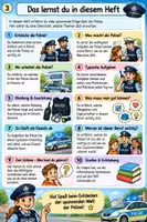 Vorschau - Mal- und Bastelvorlagen - Materialpaket - Polizei | Lernheft & Malbuch – Berufe kennenlernen - Seite 3