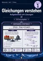 Vorschau - Arbeitsblätter - Gleichungen verstehen – Aufgabenheft mit Lösungen - Deckblatt