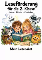 Vorschau - Arbeitsblätter - Leseförderung; Lesen und Verstehen, Klasse 2 - Deckblatt