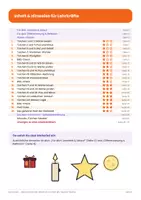 Vorschau - Arbeitsblätter - Adventskalender Rätsel Klasse 2 und 3 - Seite 1