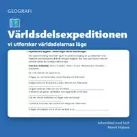 förhandsvisning - đșïž VĂ€rldsdelsexpeditionen â vi utforskar vĂ€rldsdelarnas lĂ€ge (Ă„rskurs 5) - försĂ€ttsblad