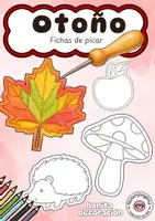 Vista previa - Hojas de trabajo - Otoño: fichas de picar para decorar la ventana - Portada