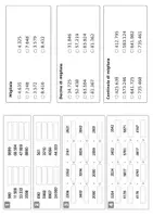 anteprima - Programmi scolastici / Materiali per docenti - 4ªNumeri a confronto - Pagina di copertina