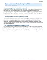 Vorschau - Arbeitsblätter - Der wirtschaftliche Aufstieg der USA - Seite 1