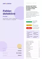 Vorschau - Arbeitsblätter - Perfekt A1–B1 | Fehlerdetektive DaF/DaZ - Seite 1