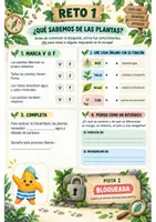 Vista previa - Unidades / Secuencias / Situaciones de Aprendizaje - 🎁Muestra gratuita · Las plantas 6.º de Primaria Ciencias Naturales con Estrellín - página 3