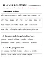 Aperçu - Préparation de séquence / Séquence complète - Documents pour CE1 non lecteurs - Page 1
