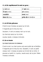 Aperçu - Préparation de séquence / Séquence complète - Documents pour CE1 non lecteurs - Page 2
