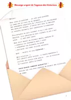Aperçu - Préparation de séquence / Séquence complète - Pack complet : Devenir un historien - Page 1