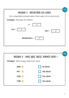 Aperçu - Préparation de séquence / Séquence complète - Pack complet : Devenir un historien - Page 3