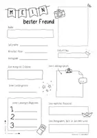Vorschau - Arbeitsblätter - ICH in der Schule - Sketchnote Portfolio (Paket 1) - Seite 2