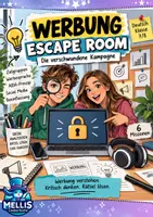 Vorschau - Arbeitsblätter - Werbung Klasse 7/8 Escape Room - Deckblatt