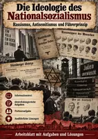 Vorschau - Arbeitsblätter - Die Ideologie im NS-Reich, Geschichte - Deckblatt