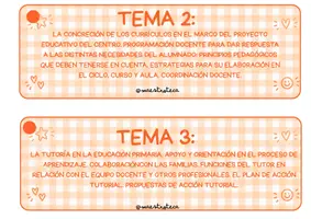Vista previa - Refuerzo / NEE / Materiales de apoyo - Temas oposiciones andalucía educación primaria - página 3