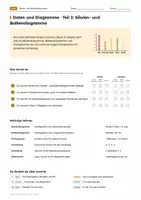 Vorschau - Arbeitsblätter - Säulen- und Balkendiagramme - Seite 1