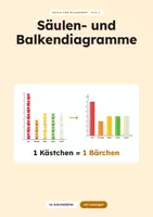 Vorschau - Arbeitsblätter - Säulen- und Balkendiagramme - Deckblatt