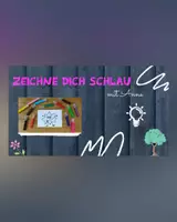 Vorschau - Mal- und Bastelvorlagen - Lernvideo | Der kleine Fehler | Zeichne dich schlau! - Seite 1