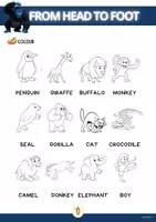 Vorschau - Arbeitsblätter - FROM HEAD TO FOOT STORYTIME WORKSHEETS COLLECTION – CLASSIC ENGLISH STORIES - Seite 2