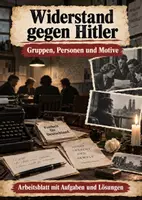 Vorschau - Arbeitsblätter - Widerstand gegen Hitler, Geschichte - Deckblatt