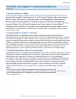 Vorschau - Arbeitsblätter - Jugend im Nationalsozialismus, Geschichte - Seite 2