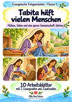 Vorschau - Arbeitsblätter - Tabita hilft vielen Menschen | Religion Klasse 1 Arbeitsblätter | Evangelische Religionslehre | 10 Arbeitsblätter als PDF - Deckblatt