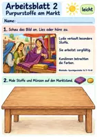 Vorschau - Arbeitsblätter - Lydia öffnet ihr Haus | Religion Klasse 1 Arbeitsblätter | Evangelische Religionslehre | 10 Arbeitsblätter als PDF - Seite 2