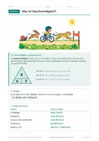 Vorschau - Arbeitsblätter - Geschwindigkeit berechnen Physik Klasse 7 - Seite 3