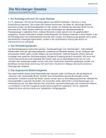 Vorschau - Arbeitsblätter - Die Nürnberger Gesetze, Geschichte - Seite 1
