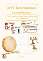 Vorschau - Stundenentwürfe - Orff-Instrumente kennenlernen | Bildkarten, Wortkarten & Arbeitsblätter - Deckblatt