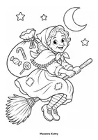 anteprima - Materiale di supporto/inclusione - Befana_sorridente_Maestra_Katty - Pagina 2