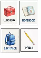 anteprima - Flashcard - Time for school mouse teacherVero - Pagina 2