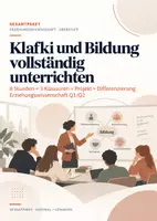 Vorschau - Stundenentwürfe - Klafki & Identität und Bildung komplett | 8 Unterrichtsstunden + Projekt + 3 Klausuren | Pädagogik Q1/Q2 - Deckblatt