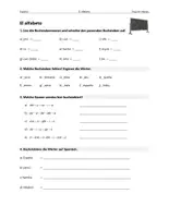 Vorschau - Arbeitsblätter - El alfabeto - Übersicht und Arbeitsblatt - Seite 1