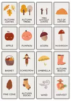 Προεπισκόπηση - Φύλλα εργασίας - Autumn Vocabulary & Activities for Young ESL Learners - Σελίδα 1