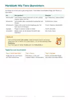 Vorschau - Arbeitsblätter - Tiere im Winter Klasse 2 und 3 – Winterschlaf, Winterruhe, Winterstarre, Zugvögel: Sachunterricht mit Lösungen - Seite 3