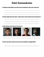Vorschau - Arbeitsblätter - Lernzielkontrolle / Arbeit Kommunikationsmodelle - Seite 2