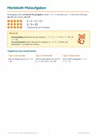 Vorschau - Arbeitsblätter - Einmaleins Kernaufgaben Klasse 2 – 1er, 2er, 5er, 10er: differenziert in 3 Niveaus mit Lösungen - Seite 3