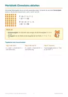 Vorschau - Arbeitsblätter - Einmaleins ableiten Klasse 2/3 – 3er, 4er, 6er bis 9er-Reihe: differenziert in 3 Niveaus mit Lösungen - Seite 3