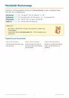 Vorschau - Arbeitsblätter - Rechenstrategien Plus und Minus bis 100 – Klasse 2: schrittweise, Hilfsaufgabe, Ergänzen, mit Lösungen - Seite 3