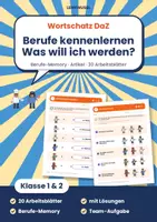 Vorschau - Arbeitsblätter - Deutsch Klasse 1 Bundle | Silben, Anlaute, Lesetexte, Abschreiben, Gegenteile - Seite 1